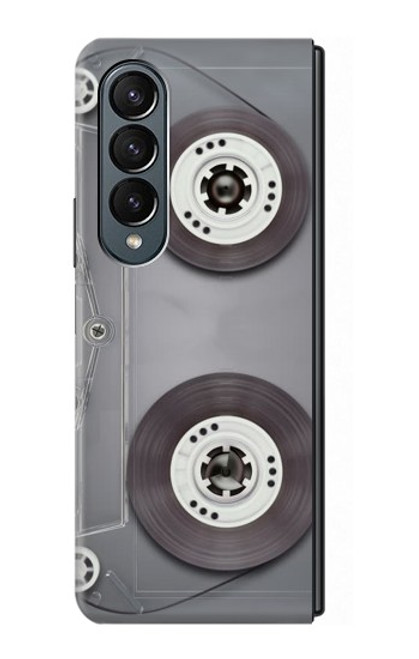 W3159 Cassette Tape Hard Case For Samsung Galaxy Z Fold 4