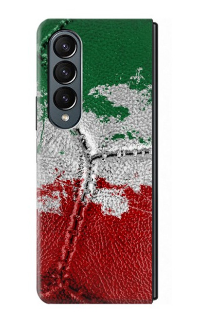 W3318 Italy Flag Vintage Football Graphic Hard Case For Samsung Galaxy Z Fold 4