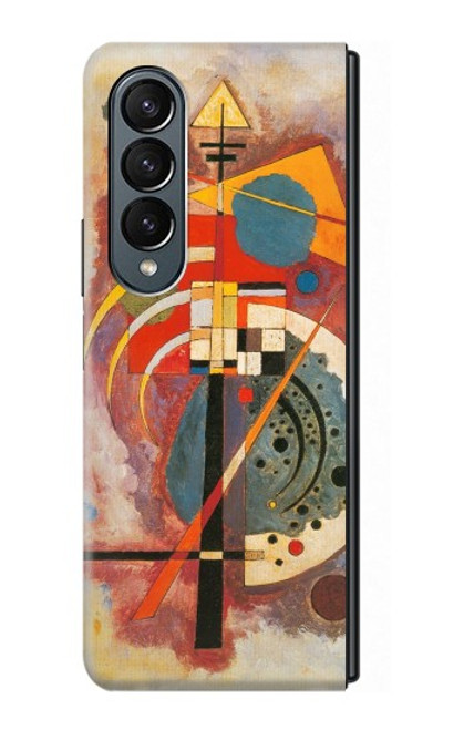 W3337 Wassily Kandinsky Hommage a Grohmann Hard Case For Samsung Galaxy Z Fold 4