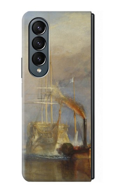 W3338 J. M. W. Turner The Fighting Temeraire Hard Case For Samsung Galaxy Z Fold 4