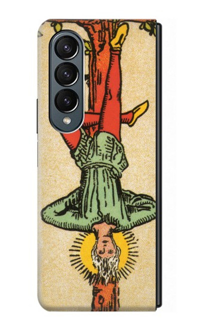 W3377 Tarot Card Hanged Man Hard Case For Samsung Galaxy Z Fold 4