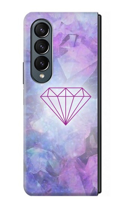 W3455 Diamond Hard Case For Samsung Galaxy Z Fold 4