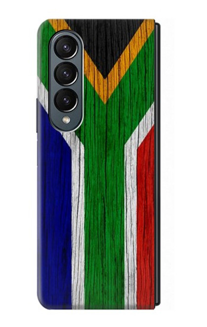 W3464 South Africa Flag Hard Case For Samsung Galaxy Z Fold 4