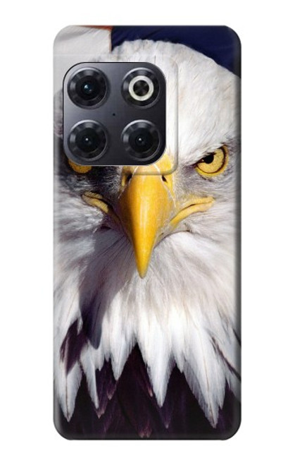 W0854 Eagle American Hard Case and Leather Flip Case For OnePlus 10T