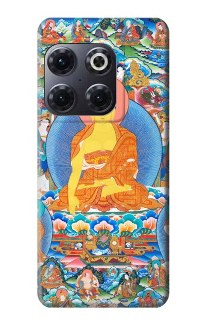 W1256 Buddha Paint Hard Case and Leather Flip Case For OnePlus 10T