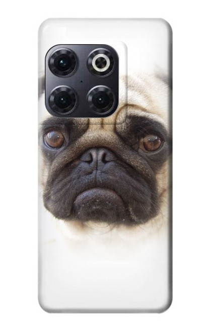 W1852 Pug Dog Hard Case and Leather Flip Case For OnePlus 10T