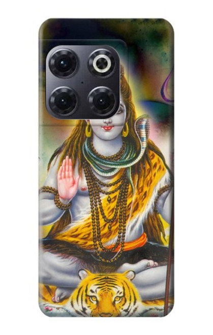 W2287 Lord Shiva Hindu God Hard Case and Leather Flip Case For OnePlus 10T