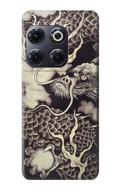 W2719 Japan Painting Dragon Hard Case and Leather Flip Case For OnePlus 10T