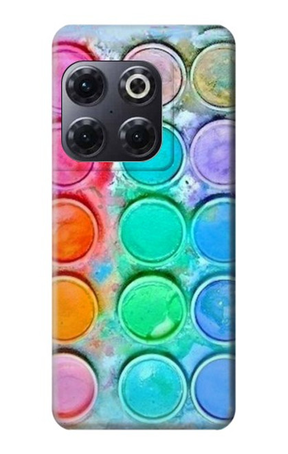 W3235 Watercolor Mixing Hard Case and Leather Flip Case For OnePlus 10T