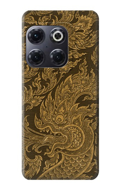 W3382 Thai Art Naga Hard Case and Leather Flip Case For OnePlus 10T