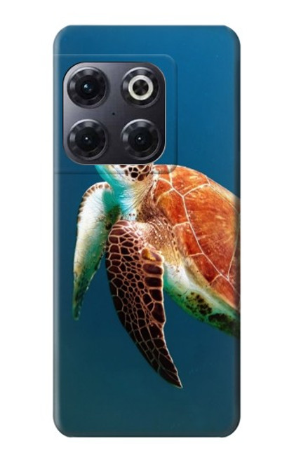 W3899 Sea Turtle Hard Case and Leather Flip Case For OnePlus 10T