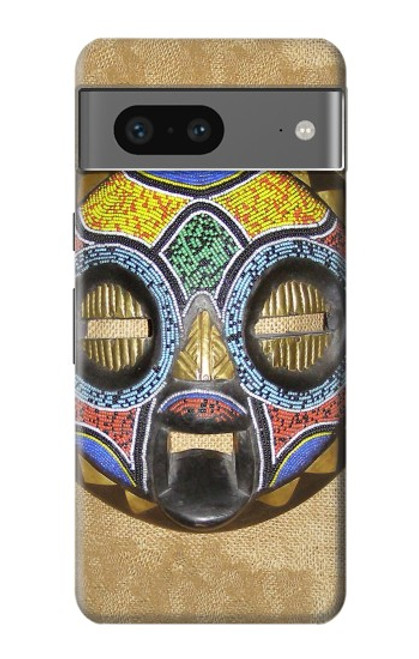 W0965 African Baluba Mask Hard Case and Leather Flip Case For Google Pixel 7