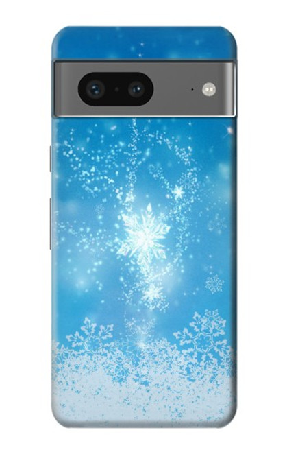 W2923 Frozen Snow Spell Magic Hard Case and Leather Flip Case For Google Pixel 7