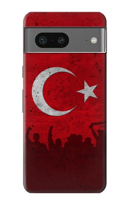 W2991 Turkey Football Soccer Hard Case and Leather Flip Case For Google Pixel 7