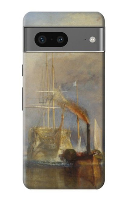 W3338 J. M. W. Turner The Fighting Temeraire Hard Case and Leather Flip Case For Google Pixel 7