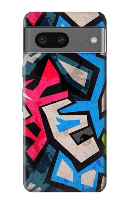 W3445 Graffiti Street Art Hard Case and Leather Flip Case For Google Pixel 7