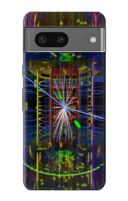 W3545 Quantum Particle Collision Hard Case and Leather Flip Case For Google Pixel 7