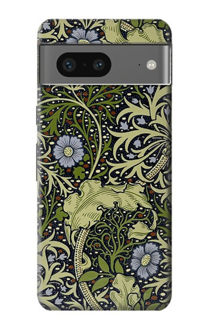 W3792 William Morris Hard Case and Leather Flip Case For Google Pixel 7