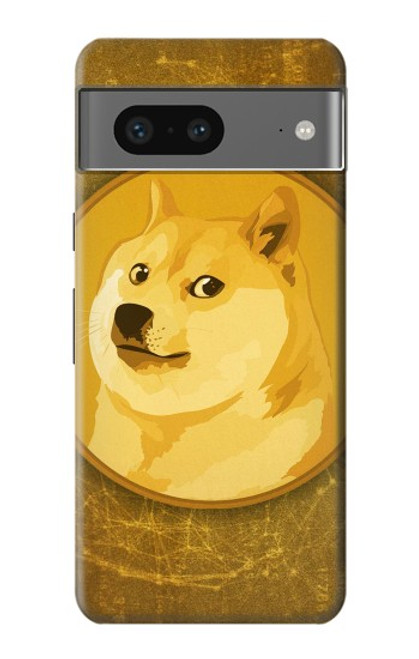 W3826 Dogecoin Shiba Hard Case and Leather Flip Case For Google Pixel 7