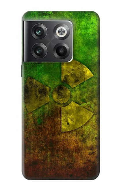 W3202 Radioactive Nuclear Hazard Symbol Hard Case and Leather Flip Case For OnePlus Ace Pro