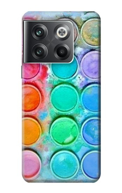 W3235 Watercolor Mixing Hard Case and Leather Flip Case For OnePlus Ace Pro