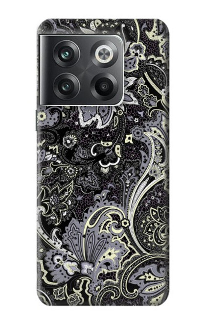 W3251 Batik Flower Pattern Hard Case and Leather Flip Case For OnePlus Ace Pro