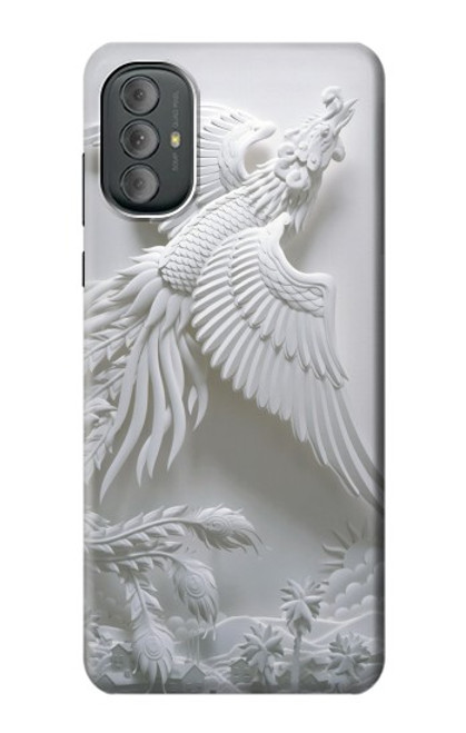 W0516 Phoenix Carving Hard Case and Leather Flip Case For Motorola Moto G Power 2022, G Play 2023