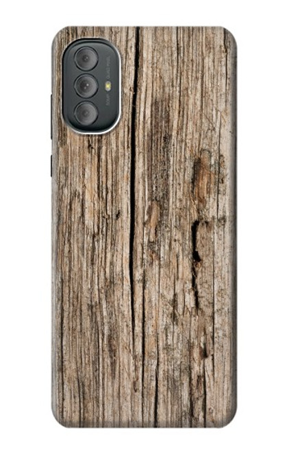 W0600 Wood Graphic Printed Hard Case and Leather Flip Case For Motorola Moto G Power 2022, G Play 2023