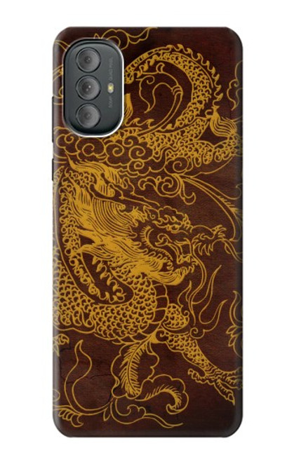 W2911 Chinese Dragon Hard Case and Leather Flip Case For Motorola Moto G Power 2022, G Play 2023