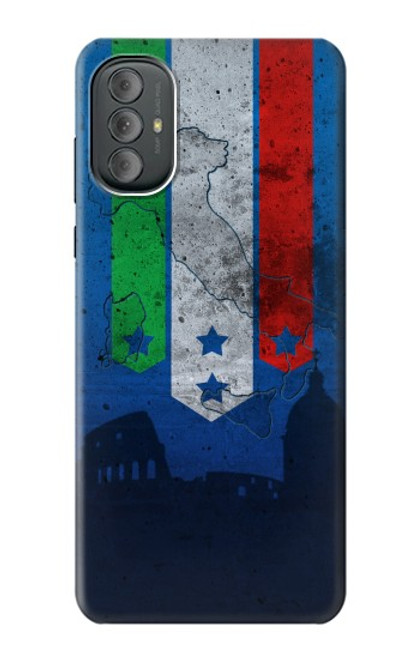 W2983 Italy Football Soccer Hard Case and Leather Flip Case For Motorola Moto G Power 2022, G Play 2023