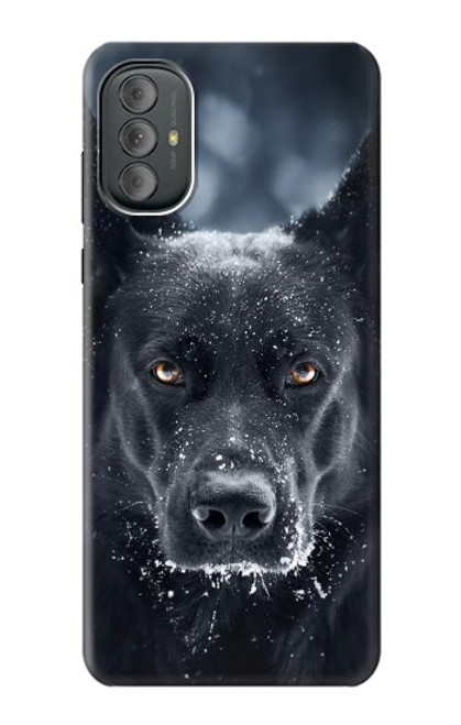 W3168 German Shepherd Black Dog Hard Case and Leather Flip Case For Motorola Moto G Power 2022, G Play 2023