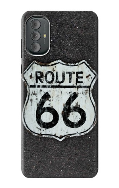 W3207 Route 66 Sign Hard Case and Leather Flip Case For Motorola Moto G Power 2022, G Play 2023