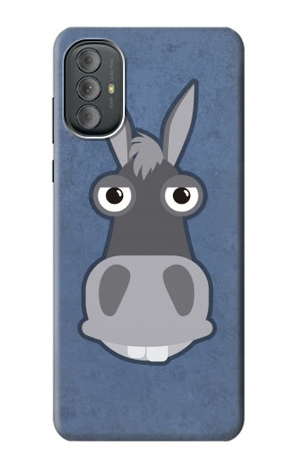 W3271 Donkey Cartoon Hard Case and Leather Flip Case For Motorola Moto G Power 2022, G Play 2023