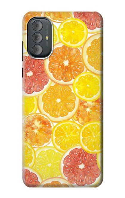 W3408 Lemon Hard Case and Leather Flip Case For Motorola Moto G Power 2022, G Play 2023