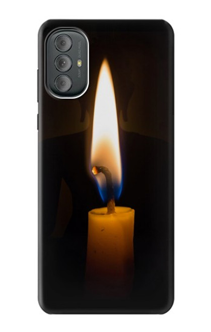 W3530 Buddha Candle Burning Hard Case and Leather Flip Case For Motorola Moto G Power 2022, G Play 2023