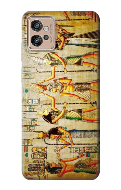 W0272 Egypt Wall Art Hard Case and Leather Flip Case For Motorola Moto G32