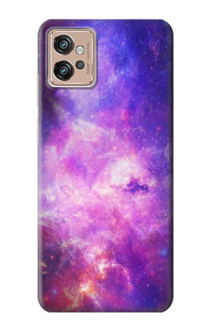 W2207 Milky Way Galaxy Hard Case and Leather Flip Case For Motorola Moto G32