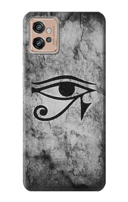 W3108 Ancient Egyptian Sun Eye Of Horus Hard Case and Leather Flip Case For Motorola Moto G32