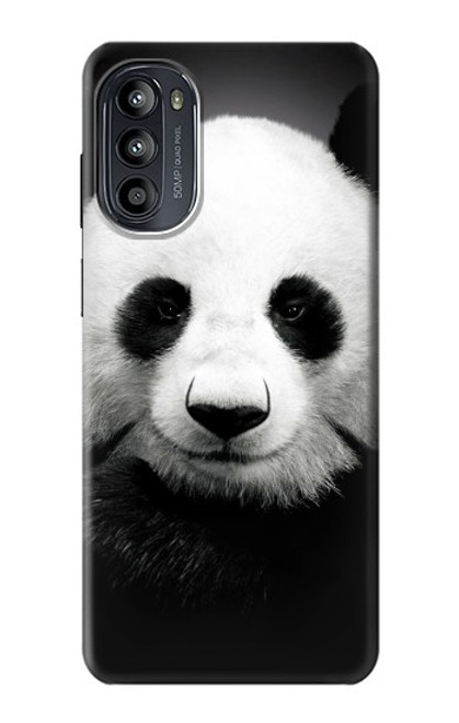 W1072 Panda Bear Hard Case and Leather Flip Case For Motorola Moto G52, G82 5G