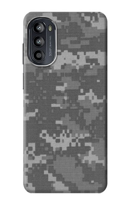 W2867 Army White Digital Camo Hard Case and Leather Flip Case For Motorola Moto G52, G82 5G