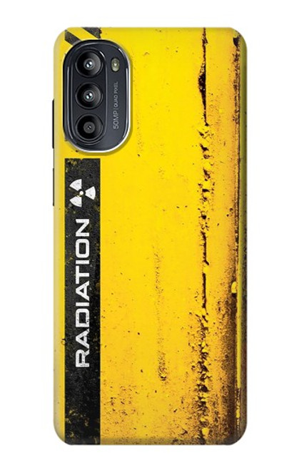 W3714 Radiation Warning Hard Case and Leather Flip Case For Motorola Moto G52, G82 5G