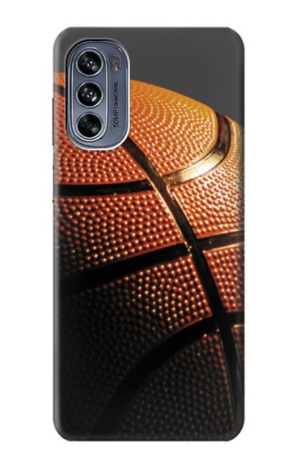 W0980 Basketball Sport Hard Case and Leather Flip Case For Motorola Moto G62 5G