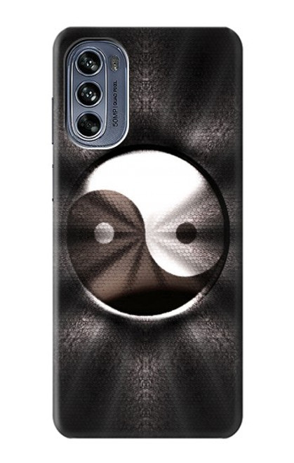 W3241 Yin Yang Symbol Hard Case and Leather Flip Case For Motorola Moto G62 5G