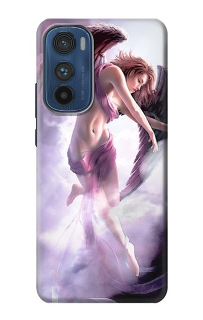 W0407 Fantasy Angel Hard Case and Leather Flip Case For Motorola Edge 30