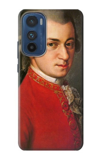 W0492 Mozart Hard Case and Leather Flip Case For Motorola Edge 30