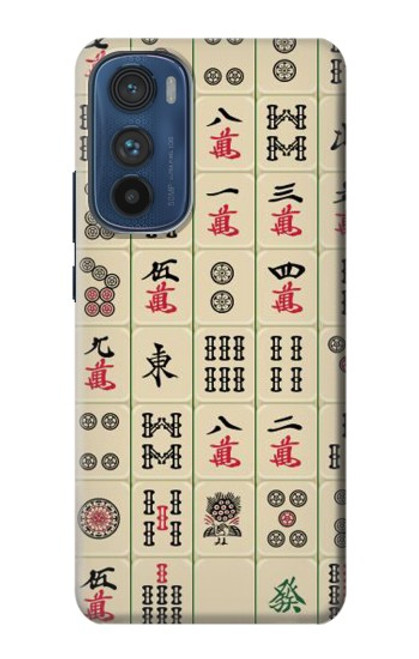 W0802 Mahjong Hard Case and Leather Flip Case For Motorola Edge 30