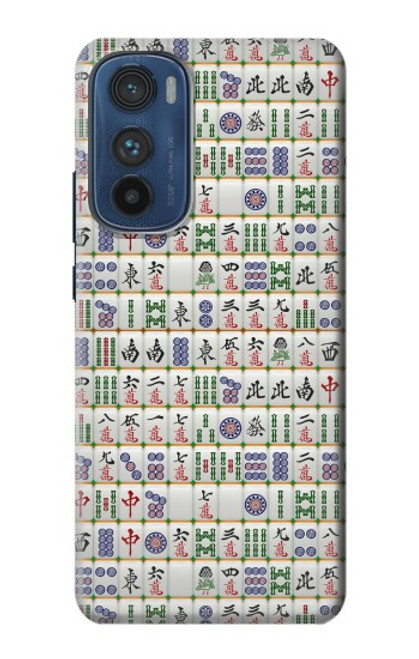 W1051 Mahjong Hard Case and Leather Flip Case For Motorola Edge 30