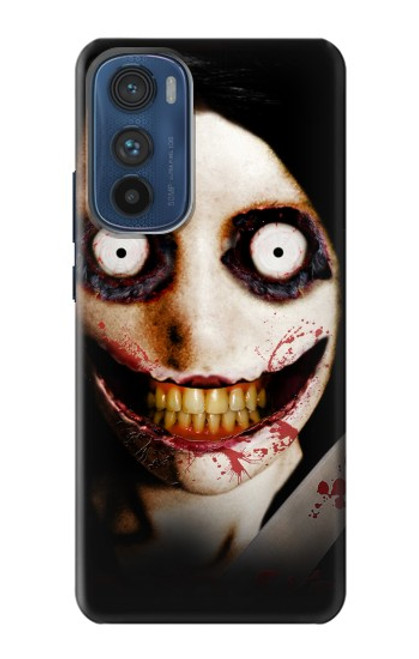 W1344 Jeff the Killer Hard Case and Leather Flip Case For Motorola Edge 30