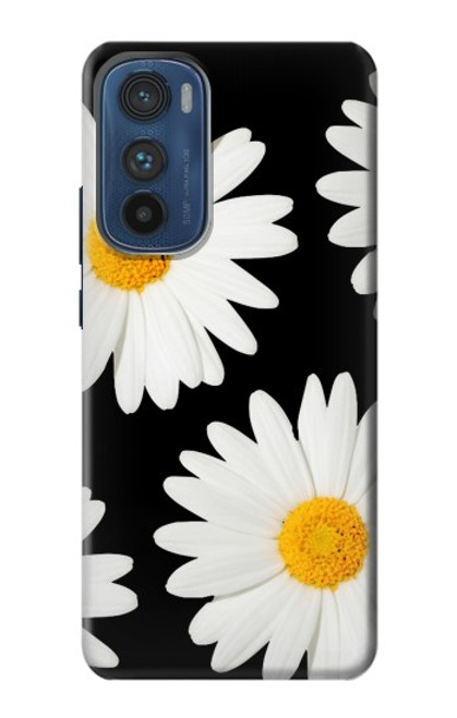 W2477 Daisy flower Hard Case and Leather Flip Case For Motorola Edge 30