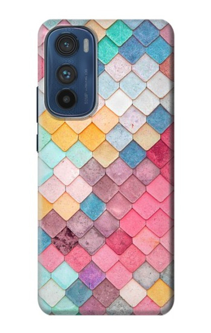 W2947 Candy Minimal Pastel Colors Hard Case and Leather Flip Case For Motorola Edge 30